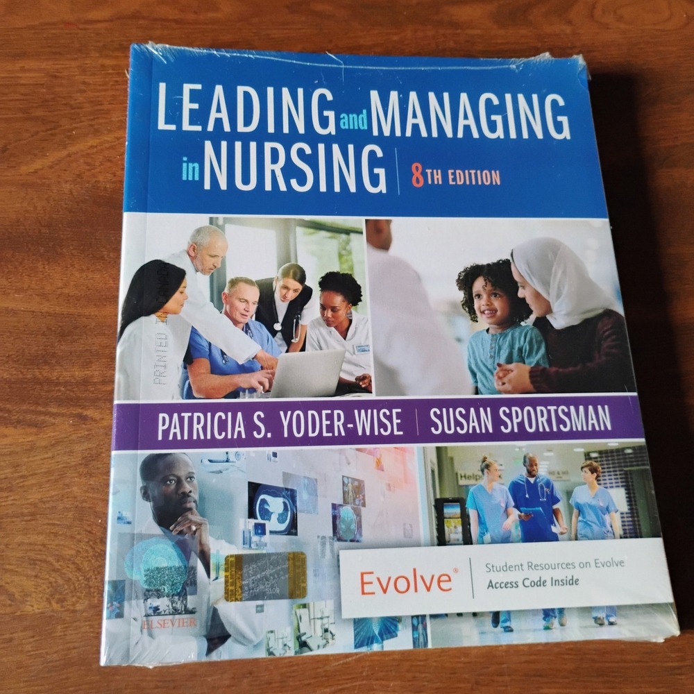 Leading and Managing in Nursing 8th‎ Edition Textbook Yoder-Wise, Sportsman, NEW